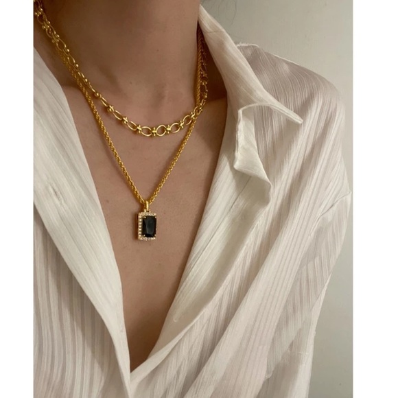 ₓ｡𐐒

Black  Necklace - Picture 4 of 7